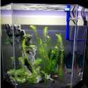23 inches LED Aquarium Light, 12W Fish Tank Light Underwater Light Submersible Crystal Glass Lights, 9.2ft/2.8m Long Wire Length, White