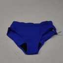 Leovqn Period Swimwear Bikini Menstrual Leakproof Swim Bottoms UPF 50+ Waterproof Brief Light Flow for Women Girls Teens L