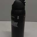 Owala FreeSip Insulated Stainless Steel Water Bottle with Straw, BPA-Free Sports Water Bottle, Great for Travel, 40 Oz, Very, Very Dark