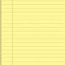 TOPS Docket Gold Writing Pads, 5" x 8", Jr. Legal Rule, Canary Paper, 50 Sheets, 6 Pack (99704)