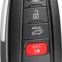 Smart Key Fob Replacement Fits for Toyota RAV4 Highlander 2019 2020 2021 2022 2023 Proximity Keyless Entry Remote Control 314.3 Mhz 8990H-0R030 8990H-0E020 HYQ14FBC 4 Button