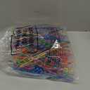 Didaey 120 Pcs Crazy Silly Straws for Kids Bulk Reusable Plastic Loop Curly Colorful Drinking Straws for Kids for Valentines Gift Birthday Party Favors Supplies Decorations(Classic Style)