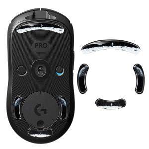 yiodelu Glass Mouse Skates for Logitech G PRO 2 Lightspeed Wireless/G PRO Wireless Gaming Mouse Feet Pads Smooth Durable Game Mice Accessories (Astronauts Pattern)