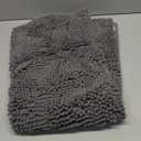 Muddy Mat | Super Absorbent Door Mat Indoor, Microfiber Quick Dry Chenille Entryway Rug, Non-Slip Front Door Mat, Indoor Mats for Entryway, Machine Washable Pet Rug, Grey 36"x60"