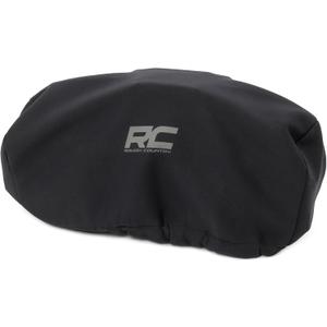 Rough Country Winch Cover - Waterproof Vinyl-Lined Protection for 950012000 LB Winches, Shields from Dirt, Rain, Snow & UV