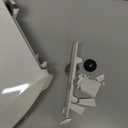 KOHLER 4636-RL-0 Cachet ReadyLatch Elongated Toilet Seat Slow Close, Soft Close Toilet Seat Quiet Lid, Contoured Grip-Tight Bumpers Installation Hardware, Apartment Essentials, White