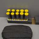 Drybar The Roller Club Curling Hot Rollers | 10 Rollers, 2 Sizes, Heats-Up Fast, Gentle on Hair, Reduces Frizz, Adds Shine, comes with Heat-Resistant Bag