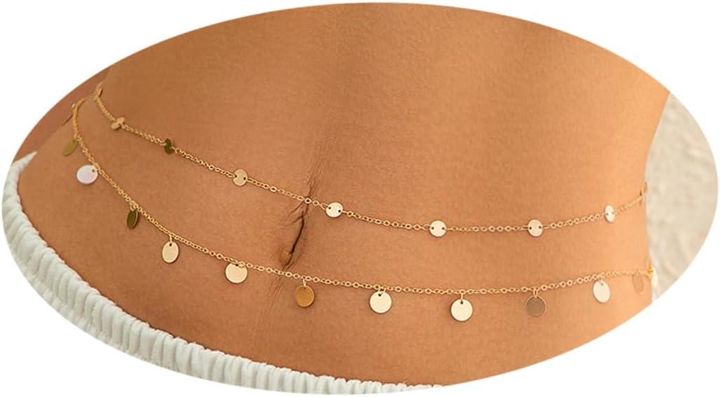 2 waist chains ( gold )