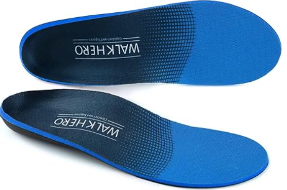 Inserts Relieve Plantar Fasciitis  Flat Feet Insoles Arch Supports, Orthotic Insoles for Foot Pain Arch Pain Reduce Muscle Fatigue Absorb Shock (Mens 55 1/2 | Womens 77 1/2)