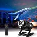 AIRIVO Visual Star Projector, 3D Dynamic Projector with 60 3D Scenes, Galaxy Projector with Bluetooth Speaker, Night Light Projector for Room Decor, Ideal Gift for Kids, Adults, Valentine's Day