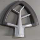 MEET JUICE Flex Edge Beater Work for KitchenAid Mixer Attachments, Compatible with 4.5-5 Quart Tilt-Head Stand Mixers, kitchenAid Paddle with Scraper, Flexible Silicone Edges