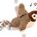 Tocirelo Cat Toy Flapping Bird (No Flying) - Simulate Chirping Flappy Bird, Interactive Cat Toys for Bored Indoor Adult Cats, Rechargeable Realistic Catnip Kicker Toy with Flapping Wings for Kitten