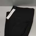 Calvin Klein Womens Centerback Zipper Velvet Wear to Work Suits Skirt (14, Black)