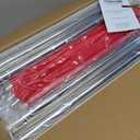 kaiyomi 6Pcs Stanchions and Velvet Ropes, Crowd Control Barriers (Silver)