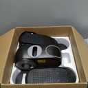 MERACH Under Desk Elliptical Machine, Leg Exerciser While Sitting for Seniors with Remote Control & 12-Speeds, Quiet Portable Electric Seated Pedal Exerciser Machine for Home Office