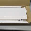 Furinno PASIR Book Shelf, 3-Tier Bookshelf, Storage Shelves Bookcase, 9.7 x 23.7 x 31.5, for Living Room, Bedroom, Home Office, Plain White