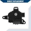 No.971573SAA0 HVAC Heater Blend Door Actuator for Kia Optima Forte Cadenza for Hyundai Elantra Sonata Azera AC Heater Blend Door Actuator Temperature