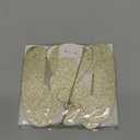 Fulmoon Set of 3 Pre Strung Older Wiser Hotter Glitter Banner Funny Birthday Banner for Women 30th 40th 50th 60th 70th 80th Birthday Party Decorations Sign Gift(Gold)