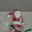 Christmas Santa Red & White Singing & Dancing Santa Claus Festive Home Holiday Decoration for Home, Table, Shelf