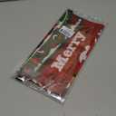 IVN Santa Merry Christmas Happy New Year Porch Banner Decorations With Snowflakes 71 x 12 Inch Santa Claus Banners Front Door Hanging Banner Entryway New Year Winter for Wall Fireplace Party Holiday Home Kids Decor