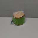 Meseey 4 Inch 10 Yards Double-Faced Lime Green/Red Velvet with Satin Back Wired Edge Ribbons for Christmas Tree Decor, Wreath Making, Gift Wrapping & Holiday Party Supplies