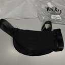 KKXIU Crossbody Sling Bag for Women Trendy Fanny Pack Vegan Leather Chest Bag | Trendy (3-black)