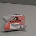 Eomenie Women One Piece Tummy Control Swimsuit Halter Scallop Trim Bathing Suits 1 Piece Vintage Ruched Slimming Swimwear (Large, Orange White Floral Printed)