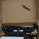 MOUNTUP Single Monitor Desk Mount Holds Screen up to 32 inch, Adjustable Gas Spring Monitor Arm, Computer Monitors Stand with Clamp/Grommet Mounting Base, VESA Mounts Fit 4.4-17.6lbs Computer, Black