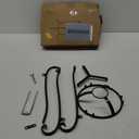 16" Tall Gazing Ball Stand for 10-12 inch Balls, Black Metal Gazing Globe Display Holder Stands for Outdoor Garden Clearance, 9" L x 9" W x 16" H