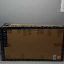 nevilywood Folding Adirondack Chair - Extended Ergonomic Backrest, Cup Holder - Easy Assembly - Durable HDPE Plastic, Weather Resistant & Maintenance-Free - Lawn, Patio, Deck Supports 380lbs,Teak (1PC)