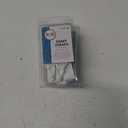 Elastic Sheet Straps with Non-Slip Fasteners, White 4-Pack 3Pcs