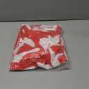 Womens Cut Out Dress - Floral Sleeveless Casual Beach Maxi Dresses, Lightweight Flowy Crewneck Sundress (XX-Large, Red)