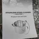 PrepNCook by McSunley 21.5Qt Induction Stainless Steel Water Bath Canner