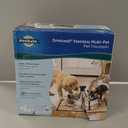 PetSafe Drinkwell Stainless Steel 360 Multiple Pet Fountain - Scratch and Rust Resistant Automatic Water Dispenser for Cats or Dogs - Adjustable Flow Control - 128 Ounce (3.8 Liter) - Filters Included