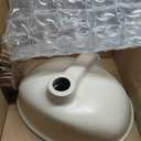 KOHLER 2210-96 Caxton Under-Mount Bathroom Sink, Include Overflow Drain, Fits 14" x17" Cutouts, Undermount Installation, Biscuit
