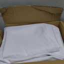 sancua 6 Pack Round Tablecloth 90 Inch White, Stain and Wrinkle Resistant Table Cloth - Washable Polyester Table Cover for Dining Tables, Buffet Parties and Camping