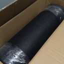 uyoyous Black Rubber Mulch Mat Roll, 8ft x 2ft Recycled Mulch Walkway Pathway, Permanent Garden Barrier Edging Border Mat, for Landscaping Outdoor