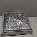 Washable 2x3 Entryway Area Rug - Small Non Slip Vintage Kitchen Runner Rugs Indoor Entrance Soft Neutral Stain Resistant Bathroom Mat Farmhouse Carpet for Bedroom Living Room Entry Laundry 2'x3' Black