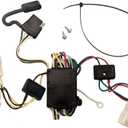 TEKONSHA 118308 T-One T-Connector Harness, 4-Way Flat, w/Converter, Compatable with 2002-2006 Toyota Camry Black