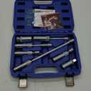 WORKPRO 7 PCS Magnetic Swivel Spark Plug Socket Set, Includes 9/16-inch, 5/8-inch, 13/16-inch, 14MM Thin Wall Sockets with 4, 6, 11-inch Extensions, 3/8" Drive with 12 Points, Magnetic Core