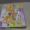Butterfly Floor Puzzles for Kids Age 3-8, Spring Easter Basket Stuffers for Kids with Large Jumbo Jigsaw Puzzles Educational Toys for 4-6 Year Old Girls Boys