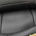 FREESOO Custom Fit Car Seat Covers for Toyota Corolla Hybird LE 2023 2024 2025 2026, Luxury Leather Seat Covers, Waterproof Car Seat Cover Protector Cushions, Black Full Set