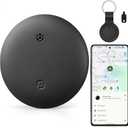 Android Tracker Tags, 1 Pack Google Certified Smart Tracker with Silicone Cases, Works with Google Find Hub for Keys, Luggage, Backpacks, Pets, IP67 Waterproof & Replaceable Battery (Android Only)