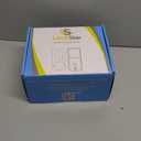 LOCKSTAR Smart Door Lock  Keyless Entry Deadbolt Door Lock  Multiple Entry Methods  APP  Fingerprint Touch ID  Keypad Code  Card FOB  Traditional Key  Smart Home Devices (Black)