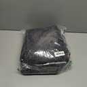 wyewye Bathroom Rugs Sets 3 Piece,Bath Rugs for Bath Non Slip, Ultra Soft Water Absorbent Microfiber Bath Mat Set, Machine Washable Thick Plush Bath Mats for Bathroom Floor,Tub and Shower,Deep Grey (3 pcs 24 "x17"+32 "x20"+24 "x20")