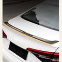 Spoiler for Honda Civic Sedan 2022-2024 2025 Rear Trunk Car Rear Spoiler Wing Adhesive for Civic 11 th Gen Exterior Accessories (Black, Rear Trunk Spoiler)