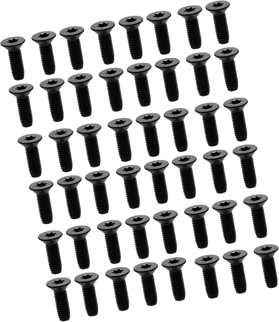 44pcs Auto Screws for Jeep Wrangler CJ7 YJ TJ 1976-2006 Fasteners Windshield Frame Hinge Tailgates Screw Door Bolts Mirror Window Hinges Nuts Torx Screw Auto Replacement Parts