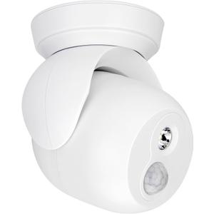 HONWELL Battery Operated Motion Sensor Light Outdoor Wireless Waterproof Spotlight LED Flood Light Indoor Uplight, Motion Detector Security Light for Wall Front Door Shed Hallway Garage