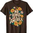 No Kings in America We The People Political Shirt Men Women T-Shirt, M