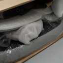 TRALT Office Chair - Ergonomic Desk Chair with Adjustable Lumbar Support, Mesh Computer Chair, Executive Chairs for Home Office Comfortable Lumbar Support (White) (Pack of 1)